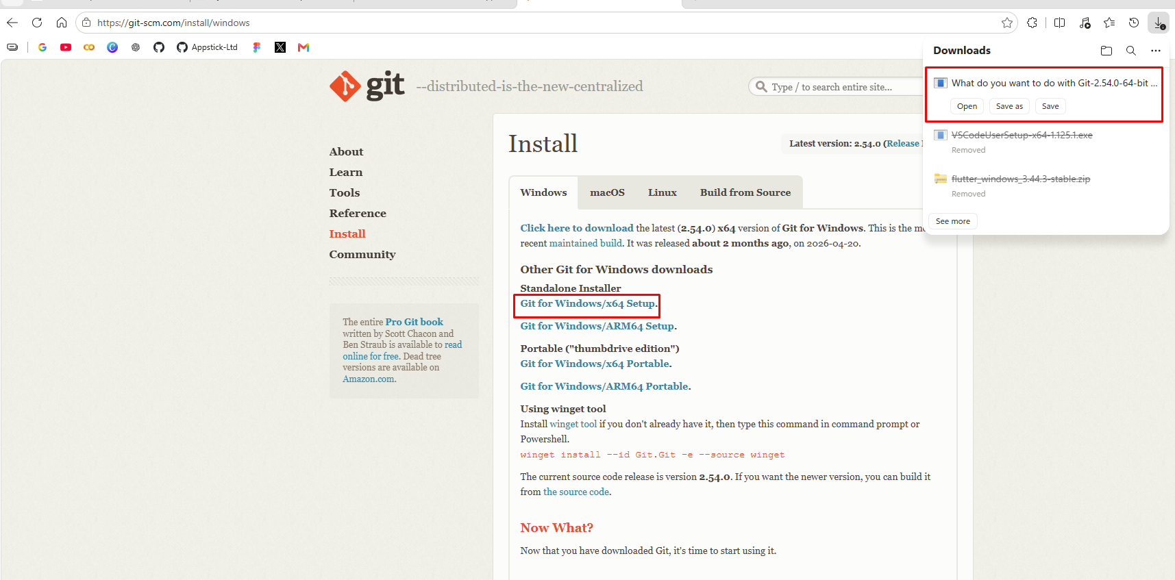Git Download Page
