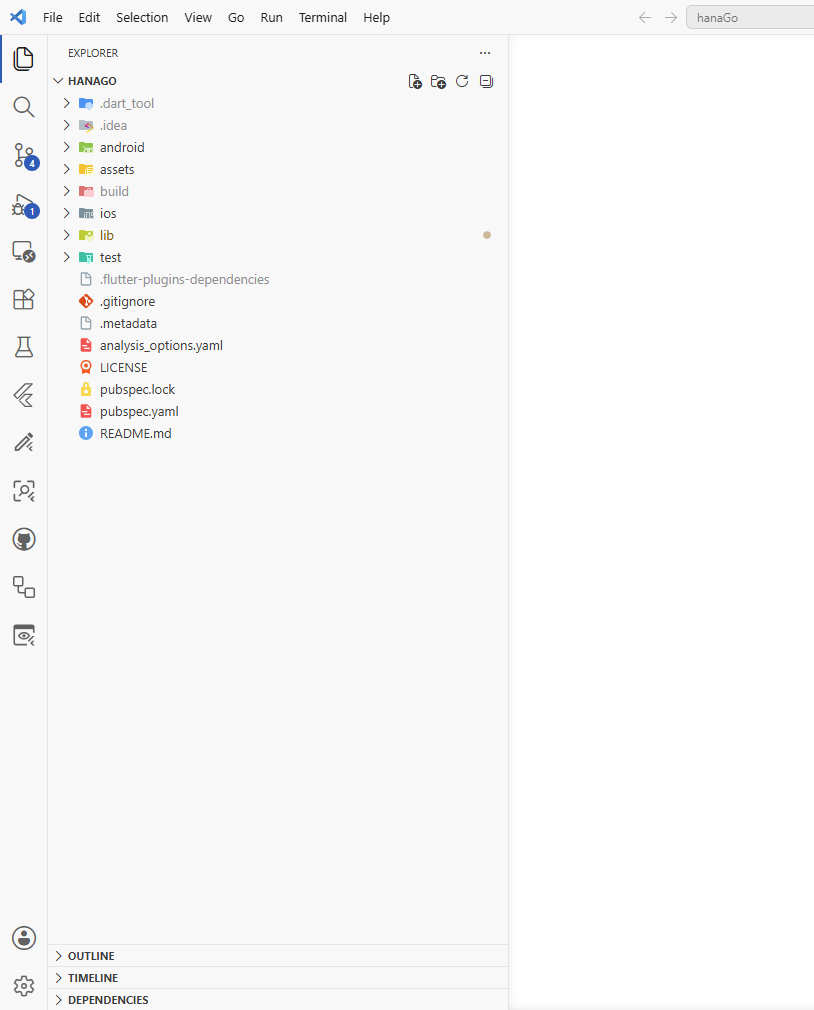 Opening the project in VS Code