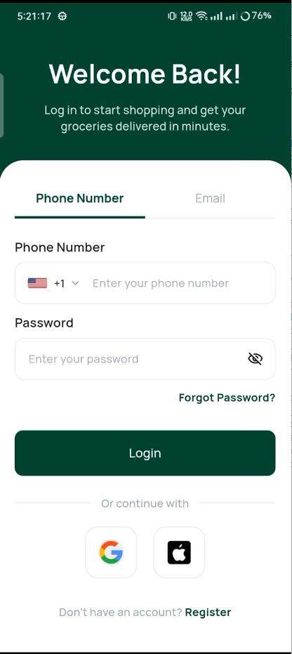 Login